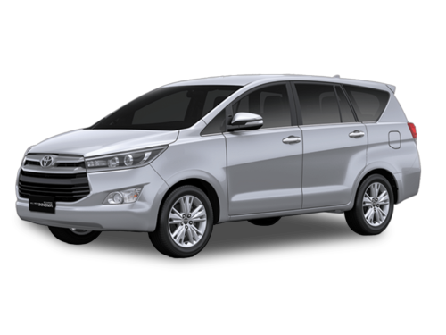 White Toyota Fortuner Legender SUV for rent